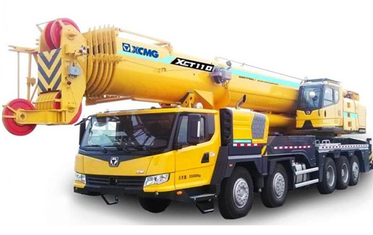 XCMG Official 110 Ton Truck with Crane XCT110 China Truck Crane Price